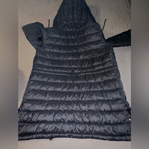 Zara black light puffer jacket size L - Picture 3 of 5